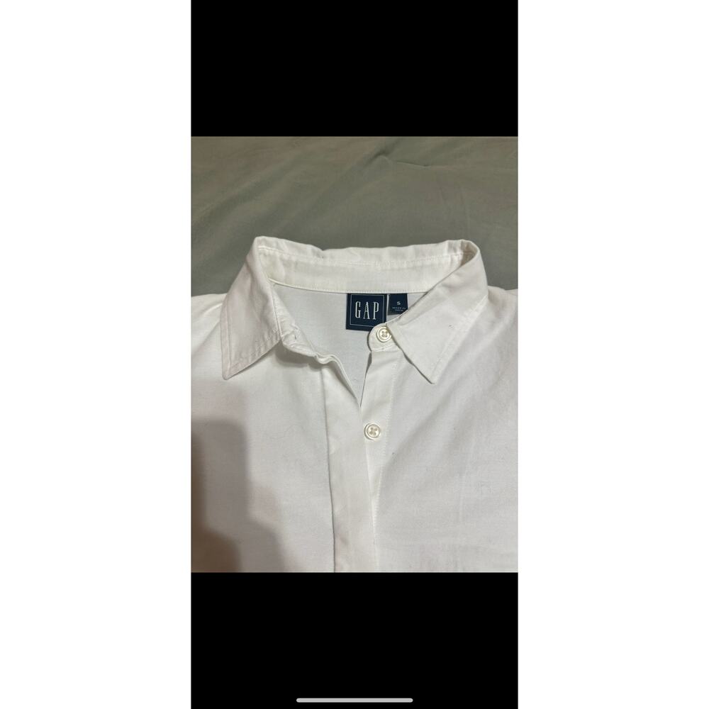 Gap Flounce Mini Shirtdress - Picture 5 of 6